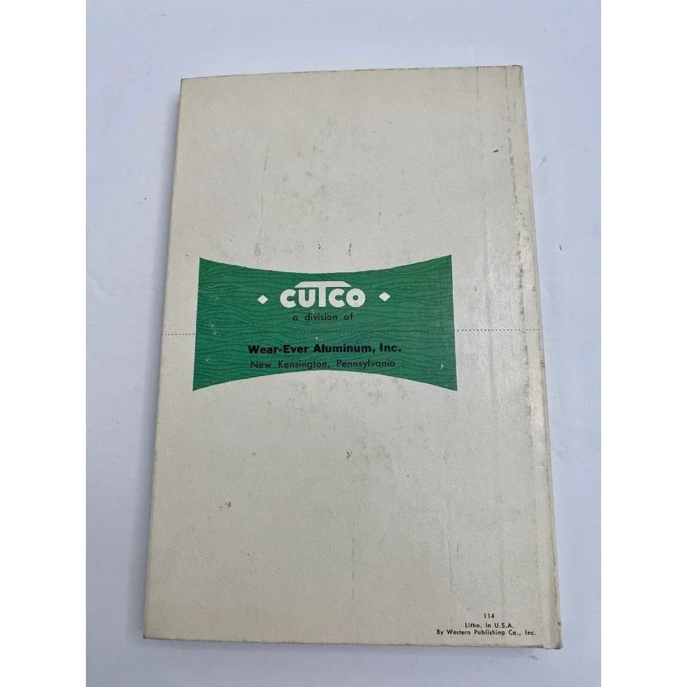 Cutco Vintage Cook Book World's Finest Cutlery‎ 1961 Volume 1 Hardcover